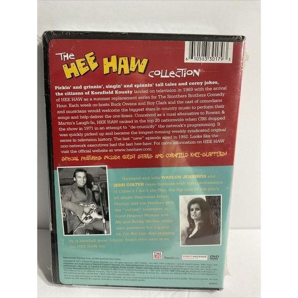THE HEE HAW COLLECTION VOL 4 New Sealed DVD Waylon Jennings - Picture 2 of 8